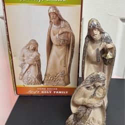 Vintage Mary Joseph Baby Jesus Nativity in Box just $7 