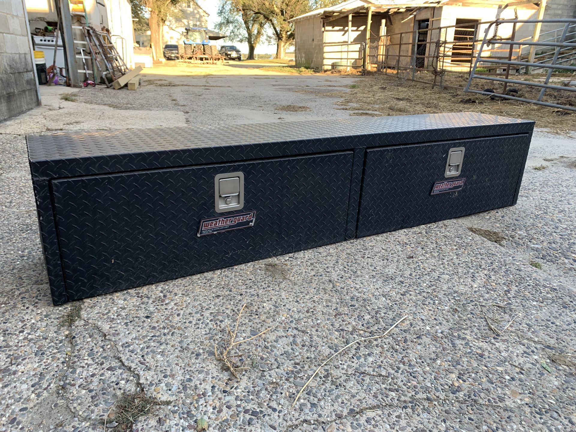 Weatherguard tool boxes