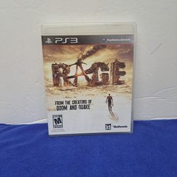 Rage From The Creators Of Doom And Quake For Playstation 3