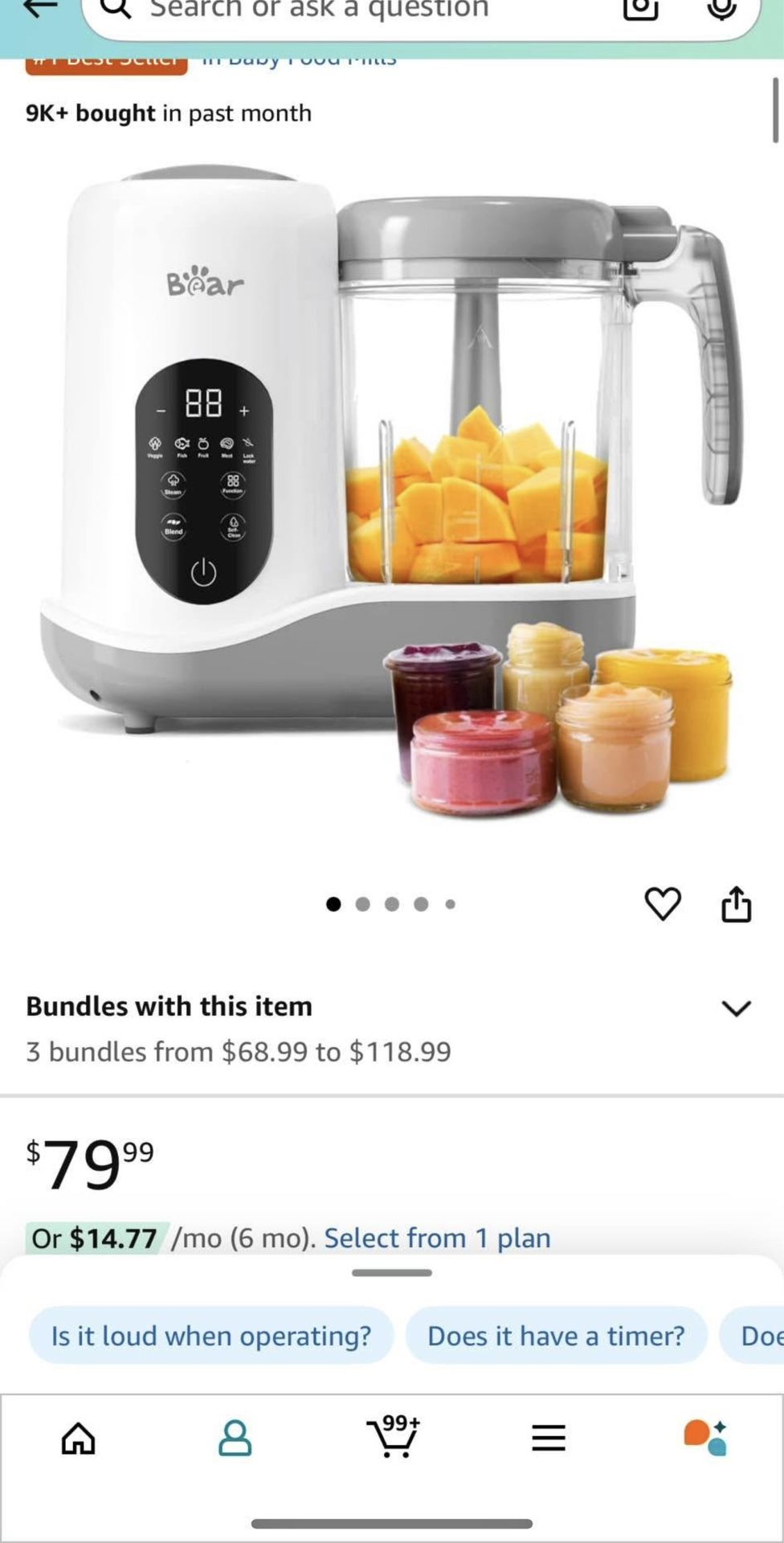 Baby Food Maker