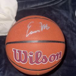 Evan Mobley Authentic Signed Basketball 