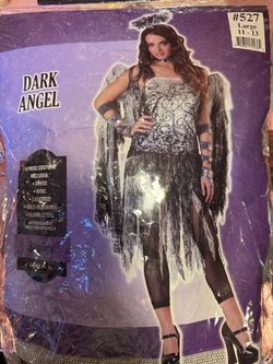 Dark Angel Halloween Costume Juniors Large 11-13
