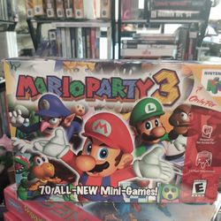 Nintendo 64 N64 Mario Party 3 CIB