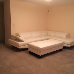 Leather Couch sectional