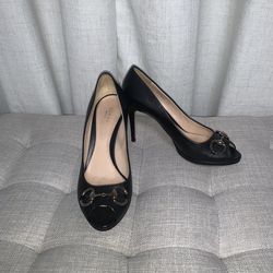 Black Gucci Heels  4”