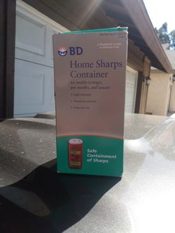 Home Sharps Container