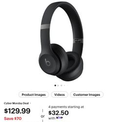 Beats By Dre Solo 4 In Black 