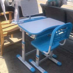 Adjustable Desk  And Chair