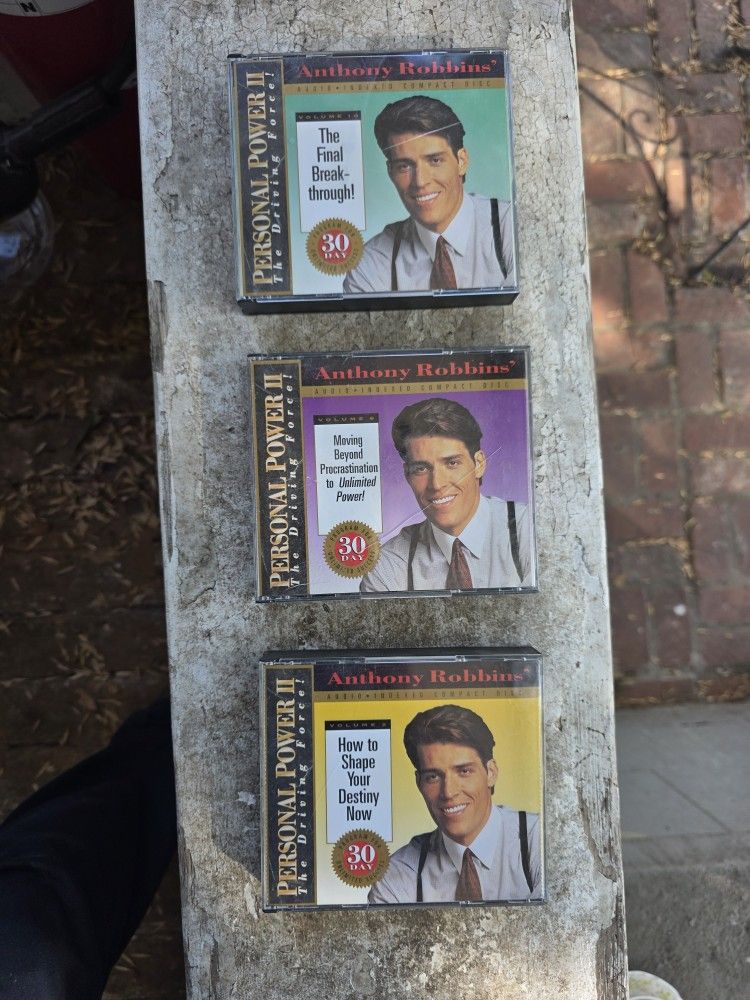 Anthony Robbins Personal Power II CD Set "The Driving Force!"