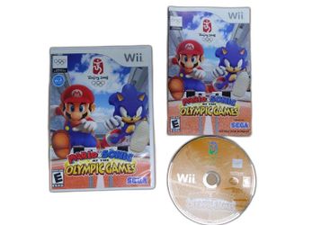 Mario & Sonic at the London 2012 Olympic Games Nintendo Wii Complete in Box