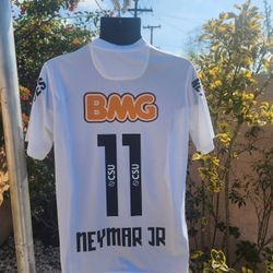Santos De Brasil Home Retro Neymar Jr Soccer Jersey 2012
