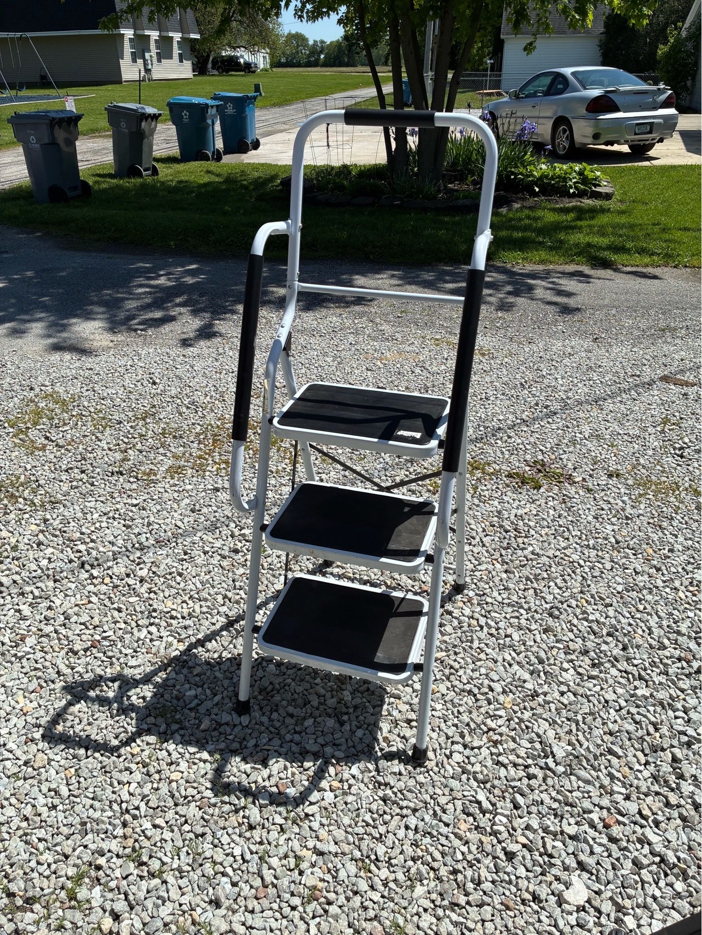 3 step folding ladder