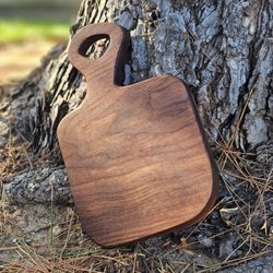 Gorgeous Hand Shaped Walnut Cutting Board