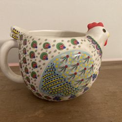 Natural life Chicken mug cup large ‘rise & shine’