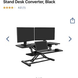 FlexiSpot EM7L Motorized Sit-Stand Desk Converter – Brand New, Never Opened