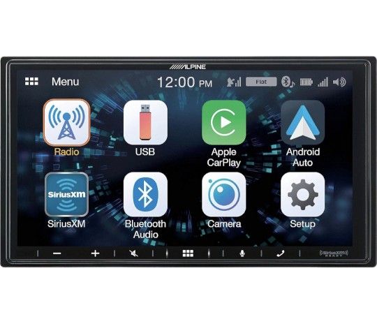 Alpine iLX-W670 Digital Multimedia Receiver with CarPlay and Android Auto Compatibility