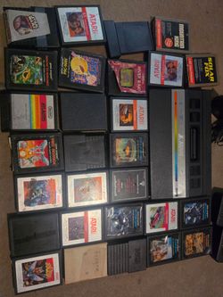 Atari 2600 Jr with 28 games.