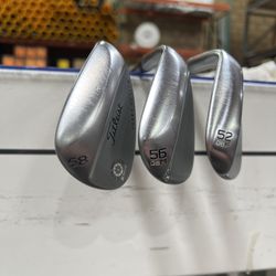 Titleist Vokey Wedges 52, 56, & 58 $280 For All