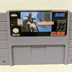 Nosferatu Super Nintendo SNES New