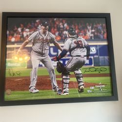 Signed Atlanta Braves Final Out 2021 World Series