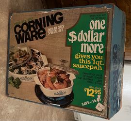 Corning Ware Dollar Days Special Set Vintage