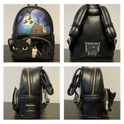 DISNEY LF HOCUS POCUS Binx w/ Black Flame Candle Mini BPack  (EUC)