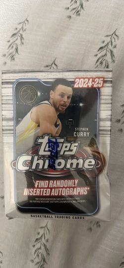 2025-25 tops chrome blaster value pack