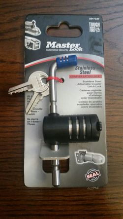 Trailer coupler lock