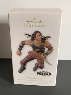 Hallmark Keepsake Prince of Persia ornament New condition