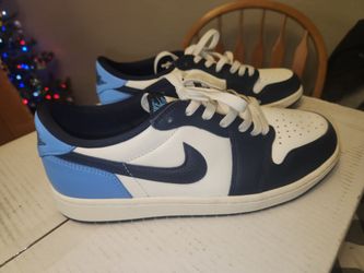 Nike Air Jordan 1 Retro Low OG Obsidian UNC CZ0790-400 Blue White Men's