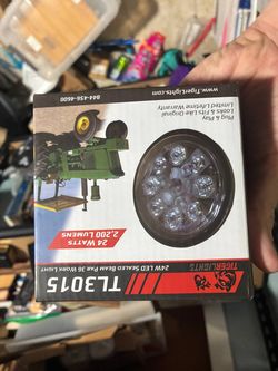 TigerLights TL3015 24W LED Sealed Beam Work Light - New