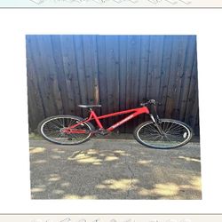admit pretty Full Size Bike Comfortable Ride for Daily Activities