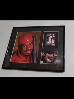 2001 SPECIAL LIMITED EDITION LITHOGRAPH ARTWORK 369/2500 - KEN GRIFFEY JR