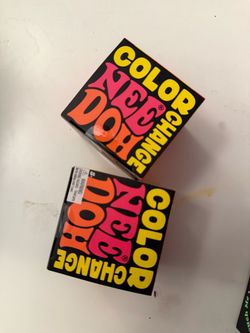 2 NeeDoh Color Change