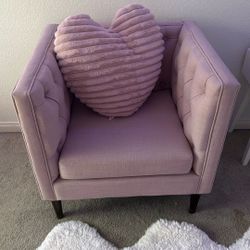 Designer Pink Chair Great Condition