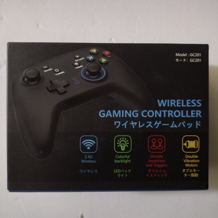 Wireless Gaming Controller, Game Controller for PC Windows 7/8/10/11, PS3,  Switch, Dual-Vibration Joystick Gamepad for Computer for Sale in Chicago,  IL - OfferUp