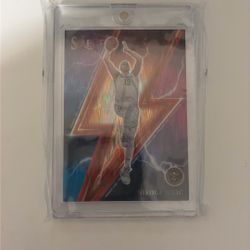 2023 Panini Select - NIKOLA JOKIC - Red Flash Prizm #/99 Thunder Lane Nuggets #6