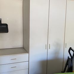 FREE Garage Storage Shelves/Drawers/Cabinet