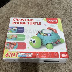 Crawling Phone Turtle Toy 