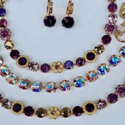 Mariana Jewelry Set – Necklace, Earrings & Bracelets w/ Pouch
