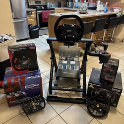 Thrustmaster Complete Racing Set And Next Level Cockpit 