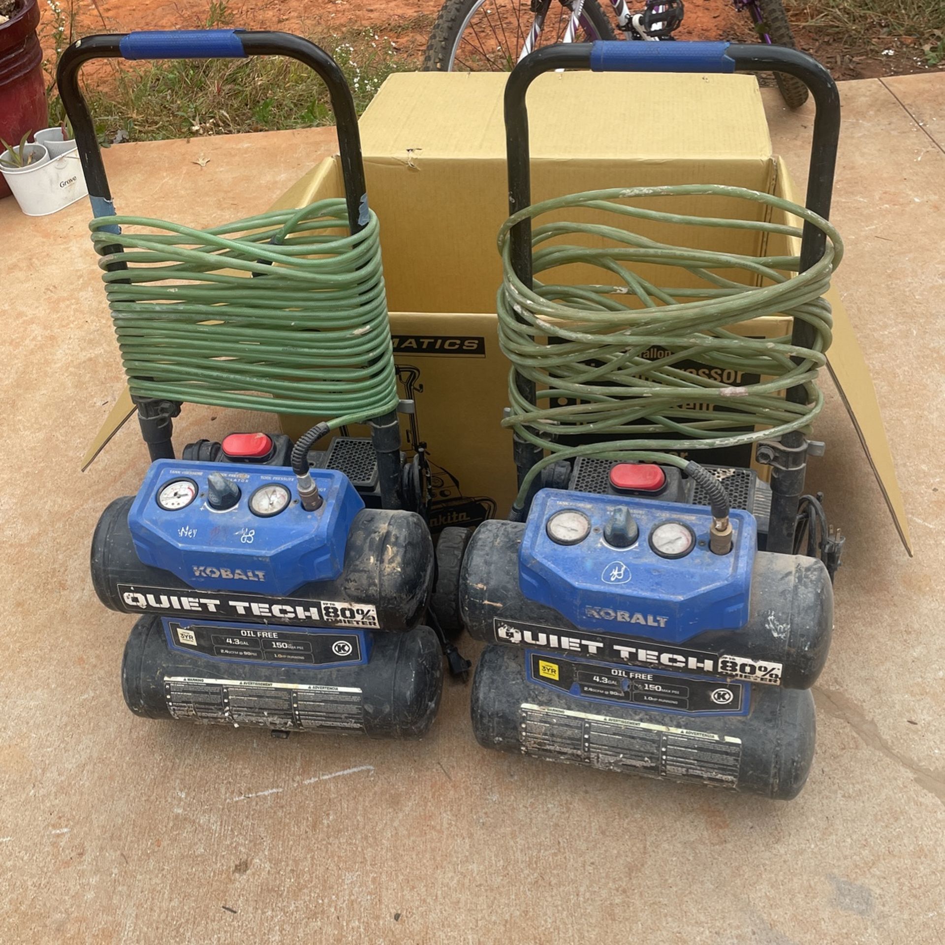 Call both air compressor