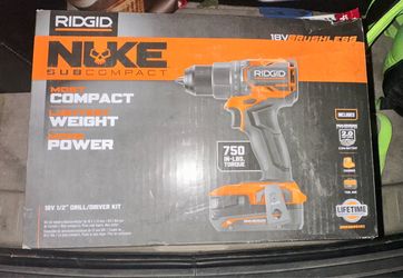 18V Cordless 1/2 in. Hammer Drill/Driver Kit with 2.0 Ah Battery and Charger