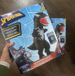 Like-New lMARVEL Spiderman Spider-Rex Adult Inflatable Costume