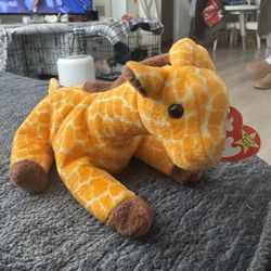 TY Beanie Babies Twigs The Giraffe #4068 1995