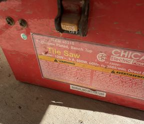 Tile Cutter