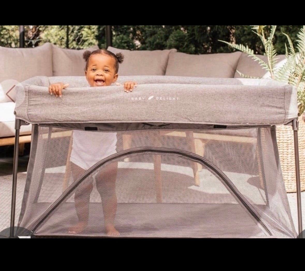 Baby Delight Go With Me Nod Deluxe Portable Crib Playard