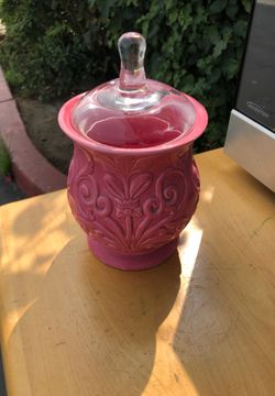 Pink Ceramic jar