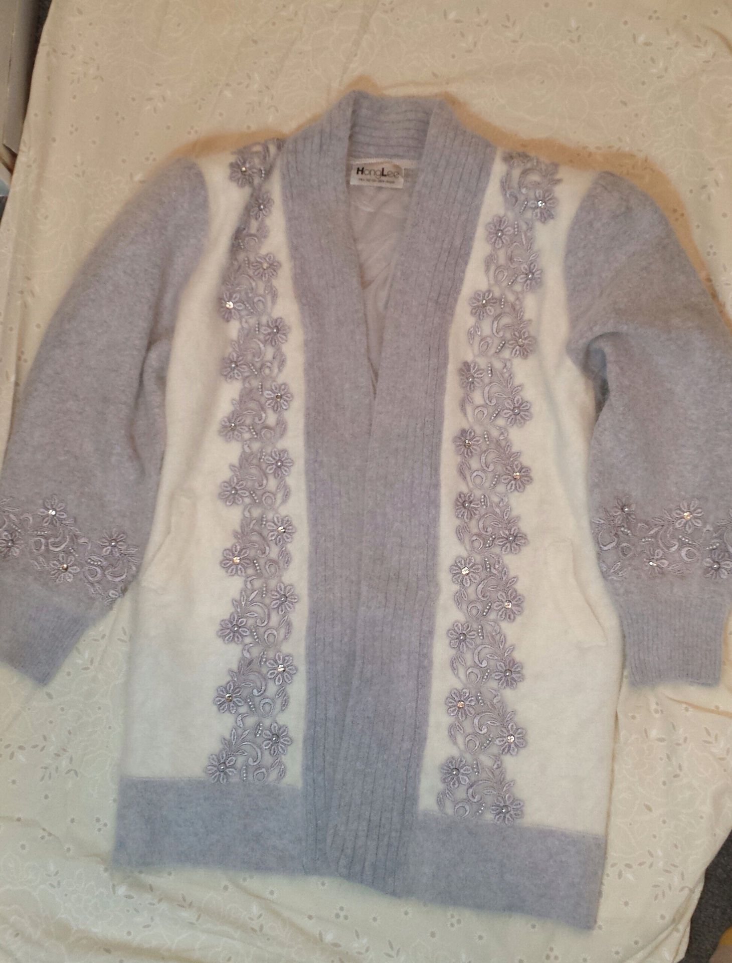Angora cardigan
