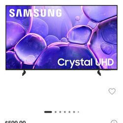 75" Samsung 4k Smart Tv